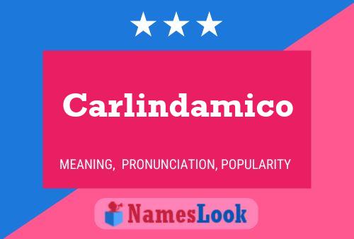 Carlindamico Namensposter