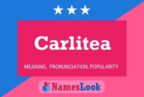 Carlitea Namensposter