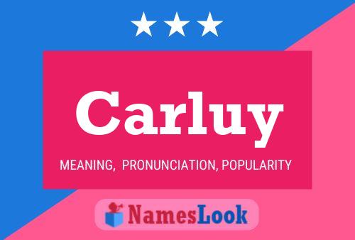 Carluy Namensposter