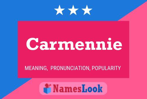 Carmennie Namensposter