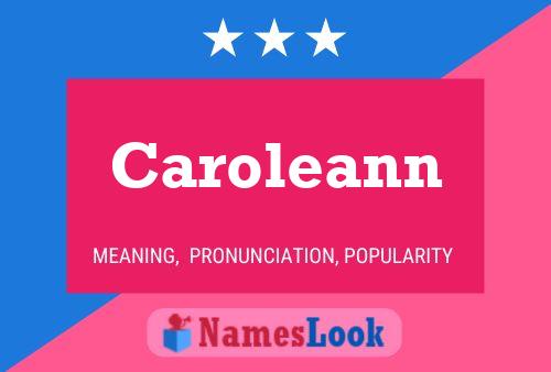 Caroleann Namensposter