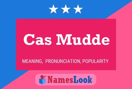 Cas Mudde Namensposter