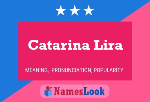 Catarina Lira Namensposter