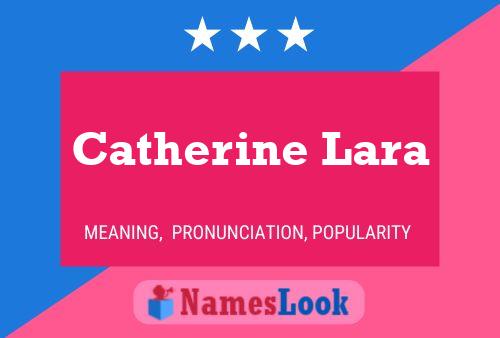 Catherine Lara Namensposter