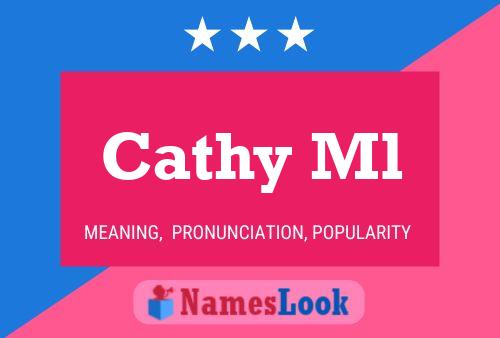 Cathy Ml Namensposter