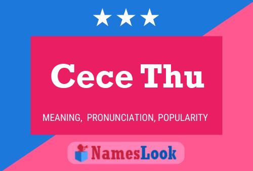 Cece Thu Namensposter