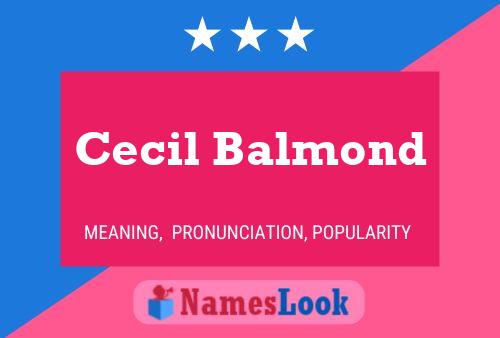 Cecil Balmond Namensposter