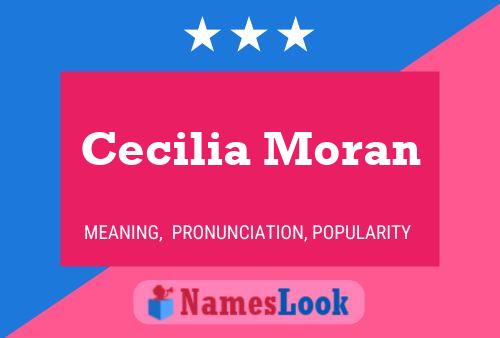 Cecilia Moran Namensposter