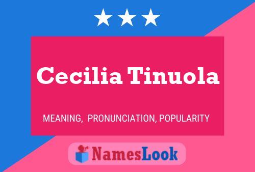 Cecilia Tinuola Namensposter