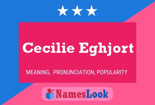 Cecilie Eghjort Namensposter