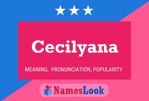 Cecilyana Namensposter