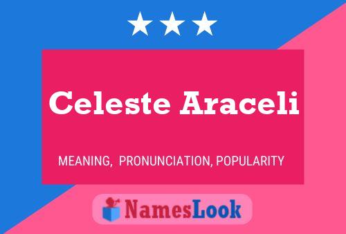 Celeste Araceli Namensposter