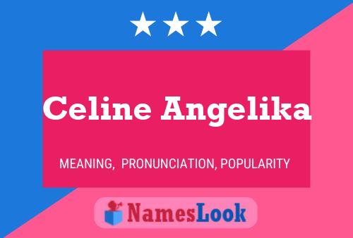 Celine Angelika Namensposter