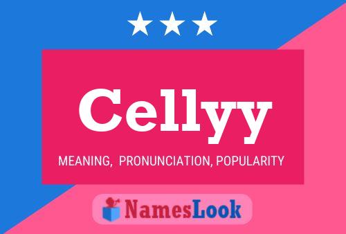 Cellyy Namensposter