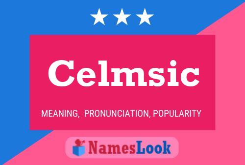 Celmsic Namensposter