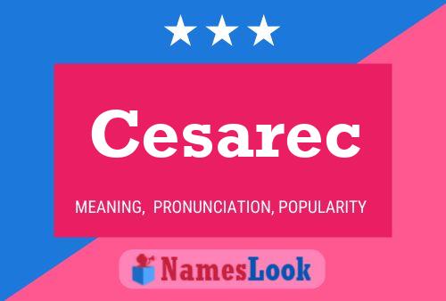 Cesarec Namensposter