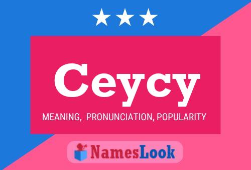 Ceycy Namensposter