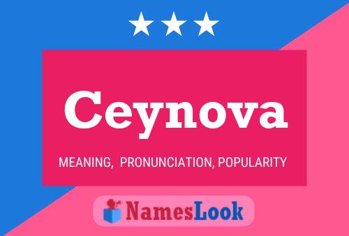 Ceynova Namensposter