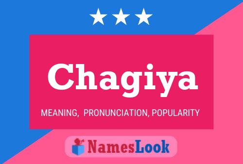 Chagiya Namensposter