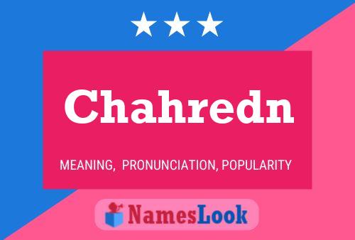 Chahredn Namensposter