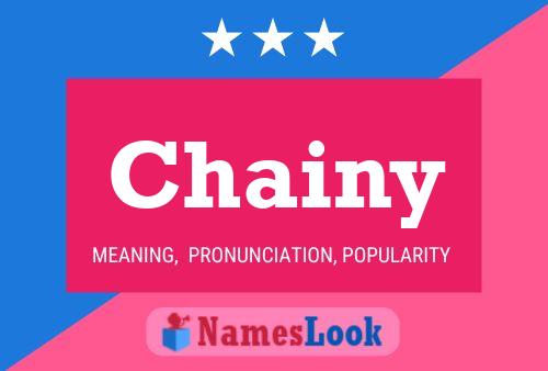 Chainy Namensposter