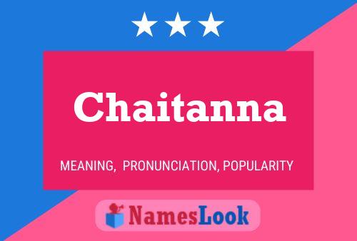 Chaitanna Namensposter