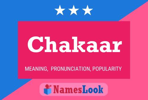 Chakaar Namensposter