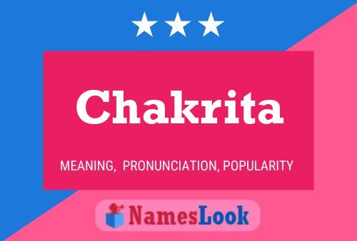 Chakrita Namensposter