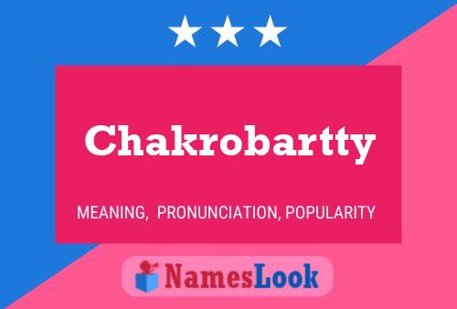 Chakrobartty Namensposter