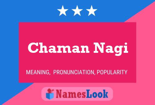 Chaman Nagi Namensposter