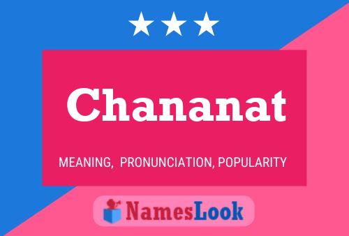 Chananat Namensposter