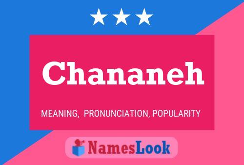 Chananeh Namensposter