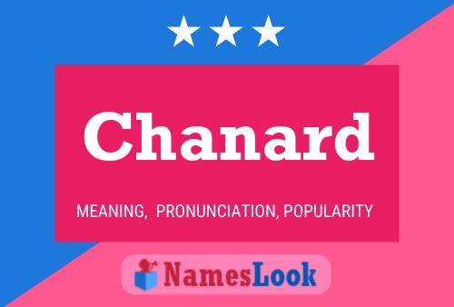 Chanard Namensposter