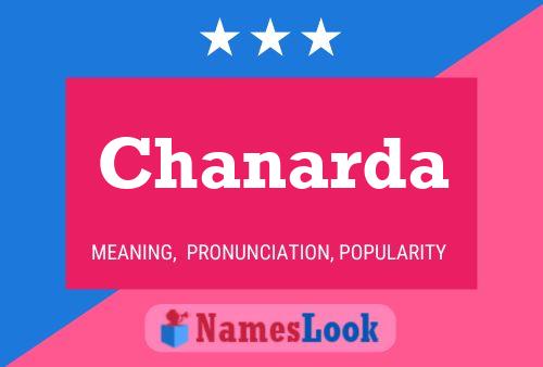 Chanarda Namensposter