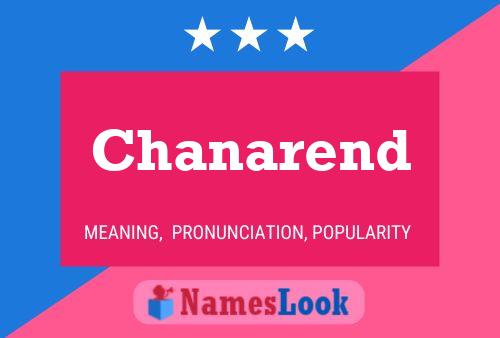 Chanarend Namensposter