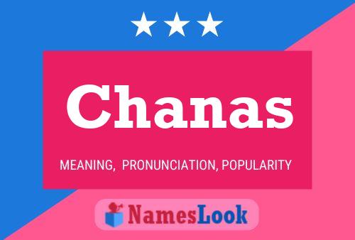 Chanas Namensposter