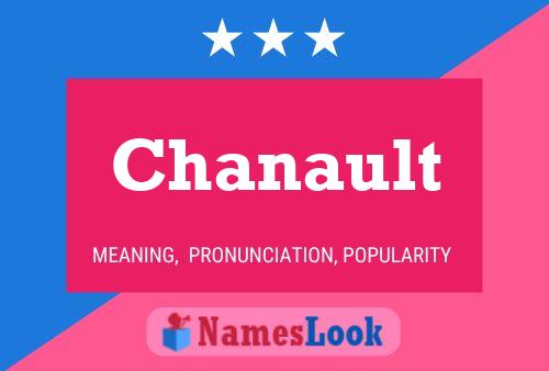 Chanault Namensposter