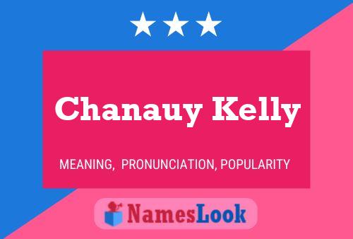 Chanauy Kelly Namensposter