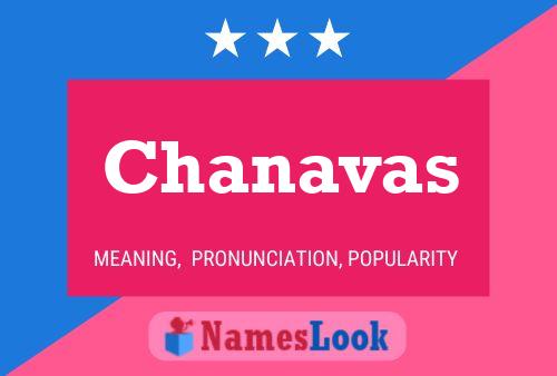 Chanavas Namensposter