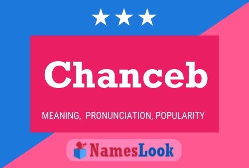 Chanceb Namensposter