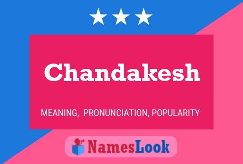 Chandakesh Namensposter