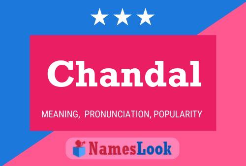 Chandal Namensposter