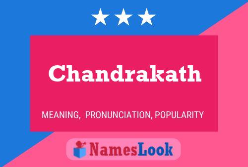 Chandrakath Namensposter