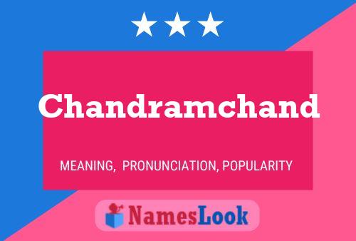 Chandramchand Namensposter