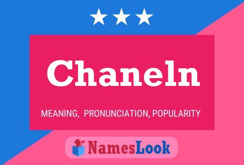 Chaneln Namensposter