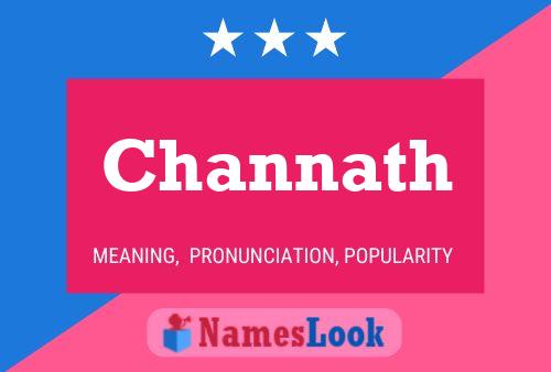 Channath Namensposter