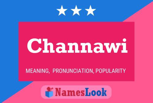 Channawi Namensposter