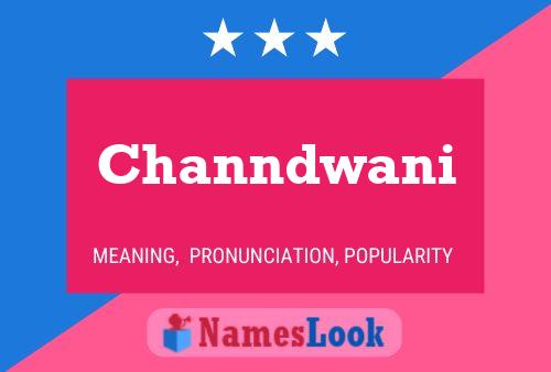 Channdwani Namensposter