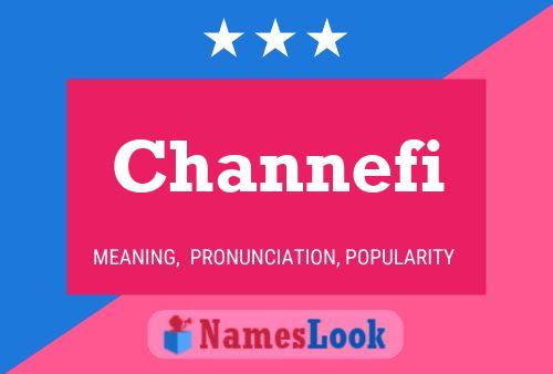 Channefi Namensposter