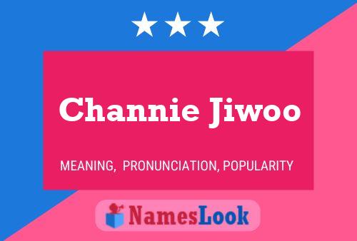 Channie Jiwoo Namensposter